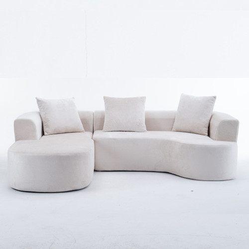 Modular Sectional Sofa With L Shape Chaise With Deep Seat