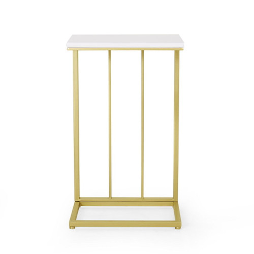 Modern Glam C - Shape End Table