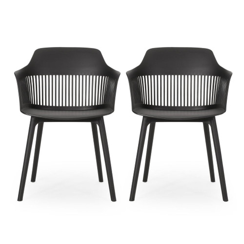 Dahlia - Chair (Set of 2) - Black