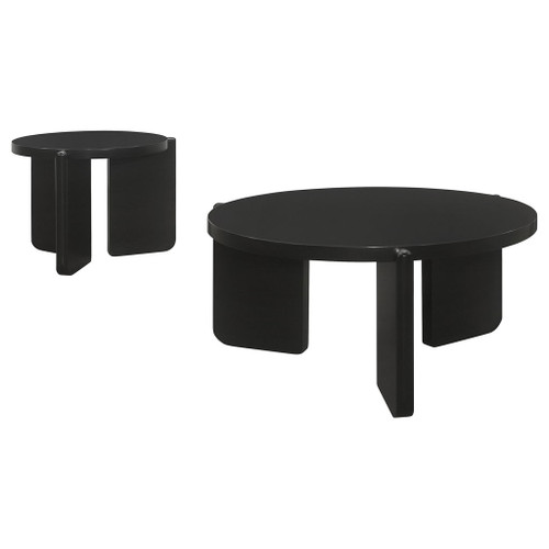 Lansing - 2 Piece Coffee And End Table Set - Black