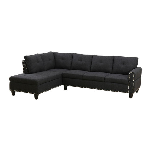L - Shaped Sectional Sofa With Movable Left Chaise