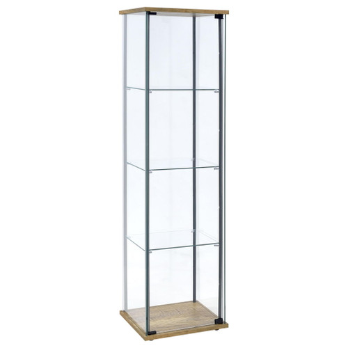 Crestwood - 3 Shelf Curio Cabinet