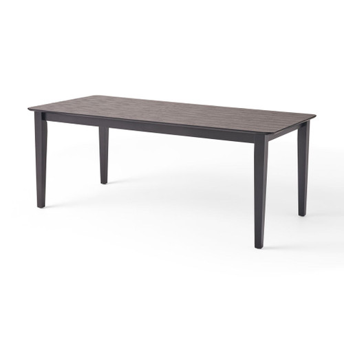 Farmhouse Charm Dining Table With Square Leg