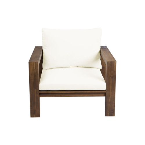 Stylish Outdoor Armchair With Cushion For Garden