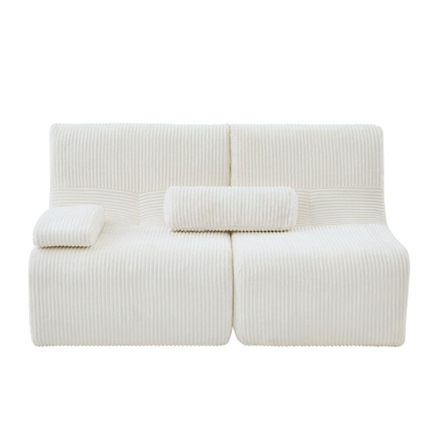 Modern Sectional Loveseat With Ergonomic Design