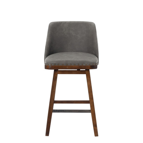 360° Swivel Bar Stool, Counter Height Kitchen Island Chair