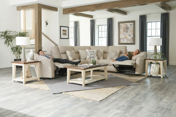 McPherson Modular Sectional - Lay Flat LSF Recliner - Buff