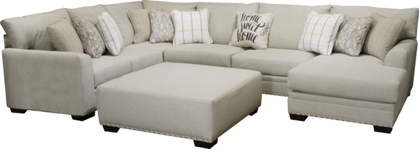 Middleton Modular Sectional - Armless Sofa - Cement