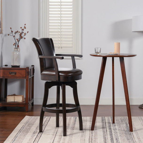 Williams - Swivel Bar Stool With Armrests Williams - Swivel Bar Stool With Armrests