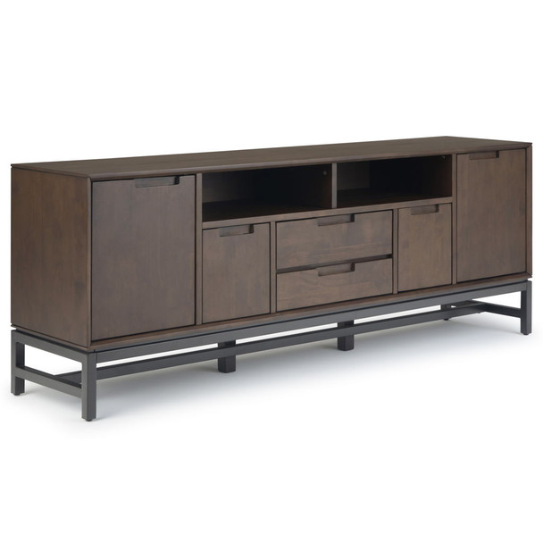 Banting - Mid Century Wide TV Stand - Walnut Brown Banting - Mid Century Wide TV Stand - Walnut Brown