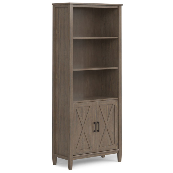 Ela - Bookcase - Smoky Brown Ela - Bookcase - Smoky Brown