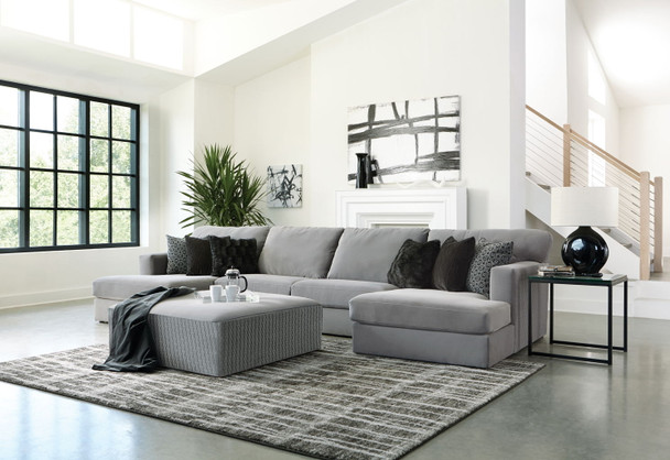 Carlsbad Modular Sectional - RSF Loveseat - Charcoal - 38"