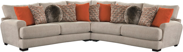 Ava Sectional - RAF Sofa - Cashew - 38"