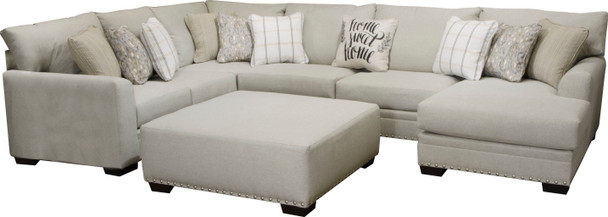 Middleton Modular Sectional - RSF Chaise - Cement - 41"