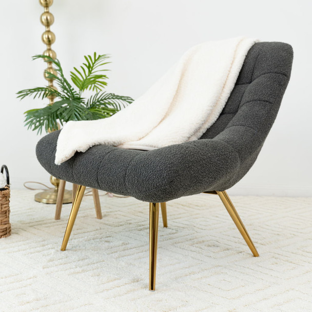 Aubrey - French Boucle Lounge Chair Aubrey - French Boucle Lounge Chair