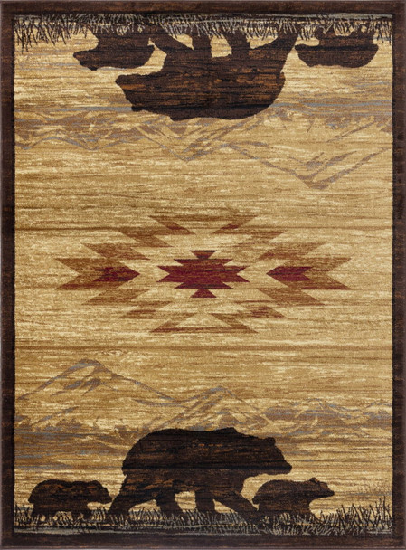 Nature's Nest - GC_CBL3006 Lodge Area Rug Nature's Nest - GC_CBL3006 Lodge Area Rug