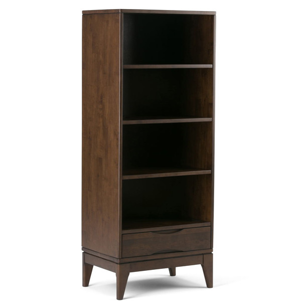 Harper - Bookcase With Storage - Walnut Brown Harper - Bookcase With Storage - Walnut Brown