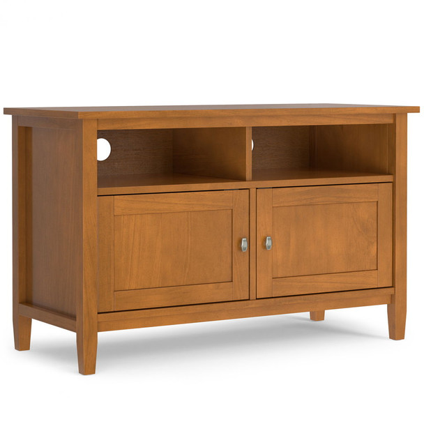 Warm Shaker - TV Media Stand Handcrafted - Brown Warm Shaker - TV Media Stand Handcrafted - Brown