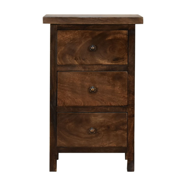 Mini Classic Country Bedside Table - Gray