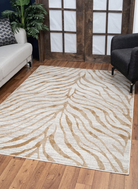 Elegance - 5'3" X 7'3" Area Rug - Gold Elegance - 5'3" X 7'3" Area Rug - Gold