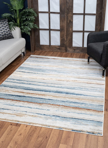 Elegance - 5'3" X 7'3" Area Rug - Multi, Polyester Elegance - 5'3" X 7'3" Area Rug - Multi, Polyester