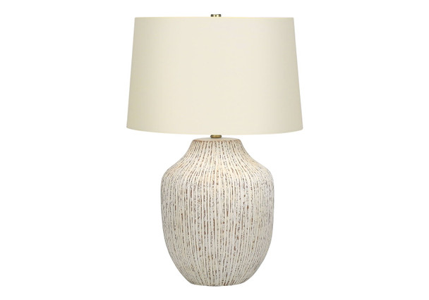 Lighting, Table Lamp, Ceramic, Transitional - Cream