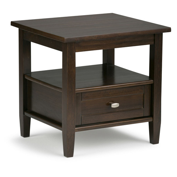 Warm Shaker - End Table - Tobacco Brown Warm Shaker - End Table - Tobacco Brown