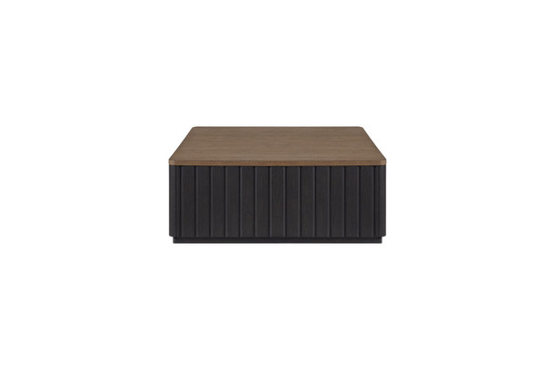 Channel - Cocktail Table With Casters - Black