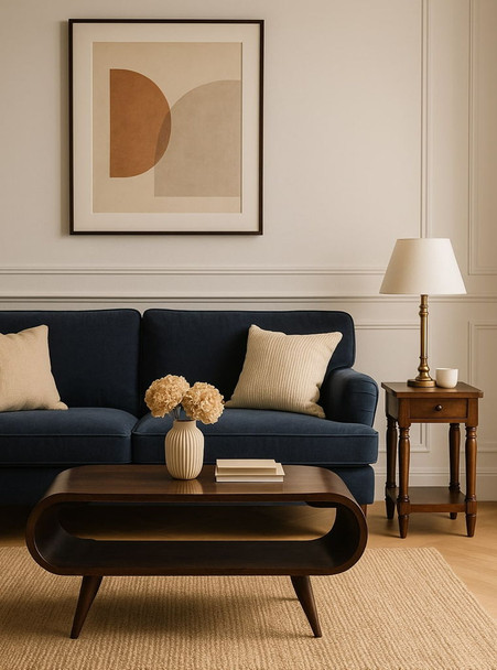 Open Coffee Table - Walnut Open Coffee Table - Walnut