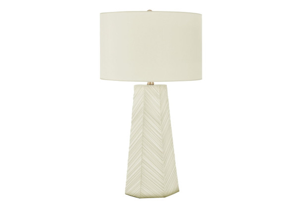 Lighting, Table Lamp, Ceramic, Contemporary - White