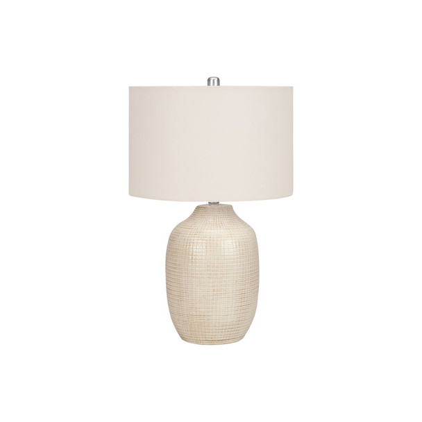 Table Lamp, Lighting, Ceramic, Contemporary - Cream