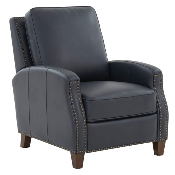 Jack - Push Back Recliner With Track Arms And Nailhead Accents Jack - Push Back Recliner With Track Arms And Nailhead Accents