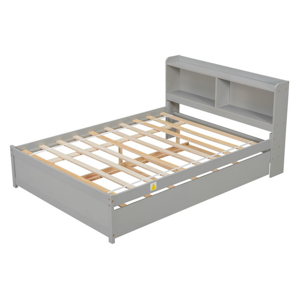 Full Bed With Trundle, Bookcase Full Bed With Trundle, Bookcase