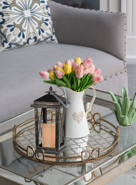 Menifee - Lantern With Led Candle (Set of 2) Menifee - Lantern With Led Candle (Set of 2)