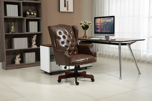 Executive Office Chair, High Back Reclining Comfortable Desk Chair With Smooth Glide Caster Wheels Executive Office Chair, High Back Reclining Comfortable Desk Chair With Smooth Glide Caster Wheels