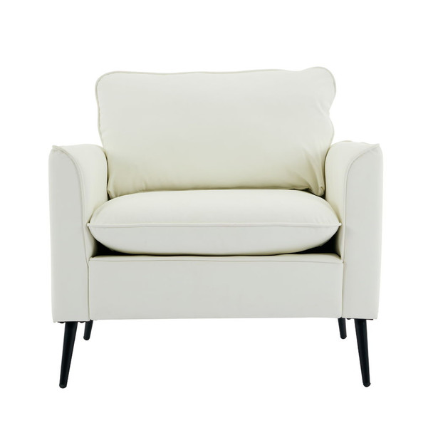 Nordic Retro Light Luxury Upholstered Sofa Chair Nordic Retro Light Luxury Upholstered Sofa Chair