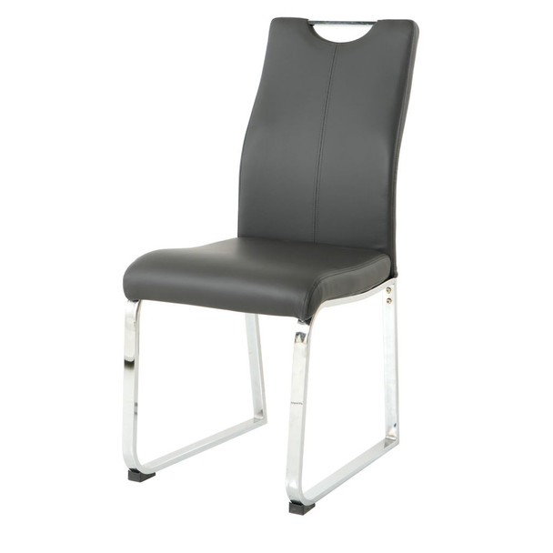 Modern Upholstered Dining Chair Electroplated Metal Legs (Set of 2) Modern Upholstered Dining Chair Electroplated Metal Legs (Set of 2)