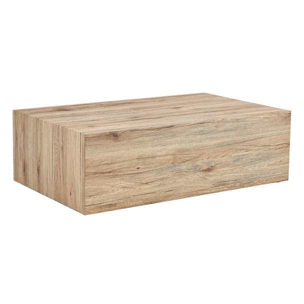 Modern Coffee Table With Light Wood Texture Pattern