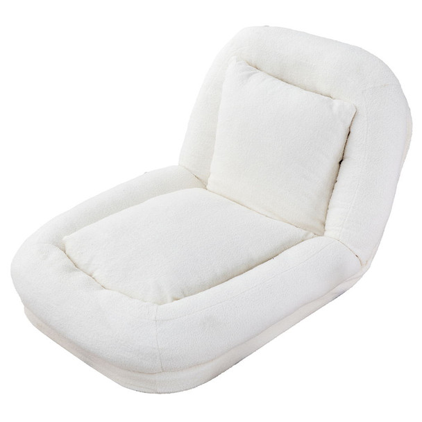 Contemporary Folding Sofa Chair With 5 Adjustable Positions For Gaming, Meditation, And Relaxation