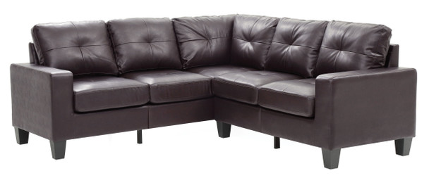 Newbury - Sectional - Dark Brown