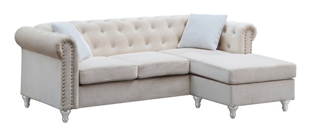 Raisa - Sofa Chaise - Beige