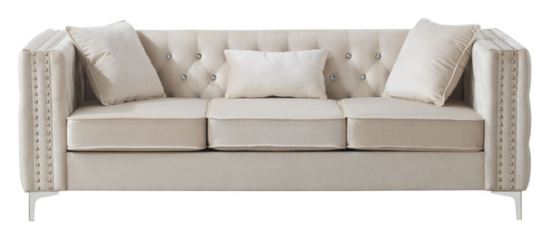 Paige - Sofa - Ivory