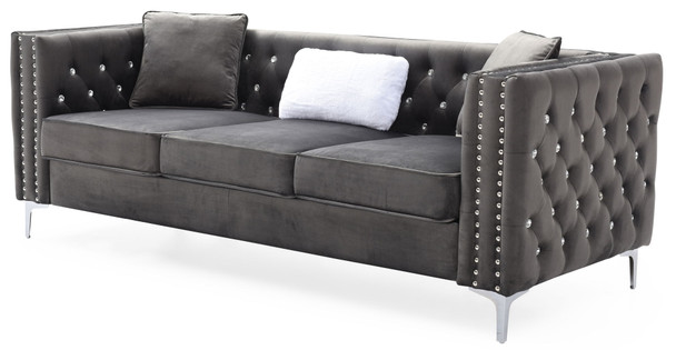 Paige - Sofa - Gray