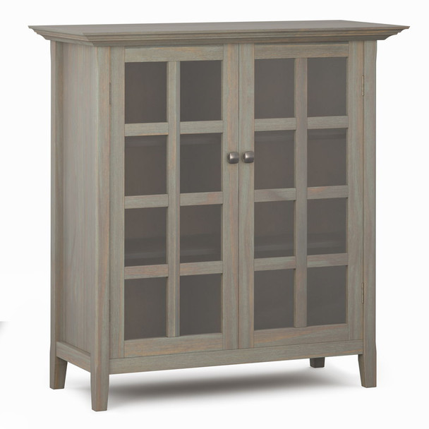 Acadian - Medium Storage Cabinet - Distressed Gray
