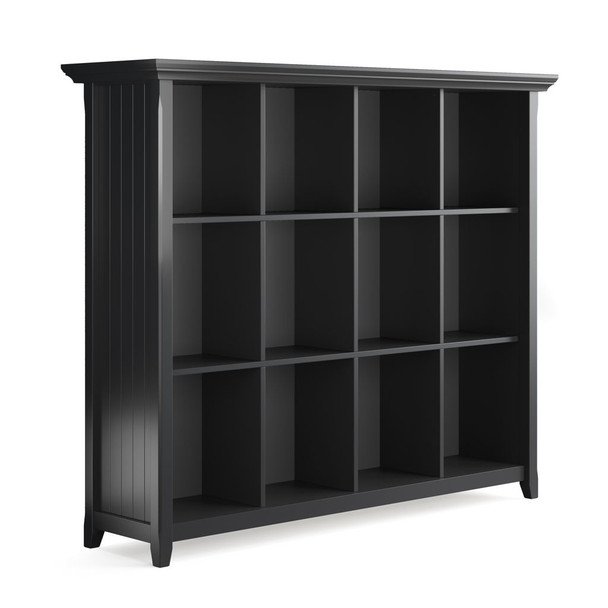 Acadian - 12 Cube Storage - Black
