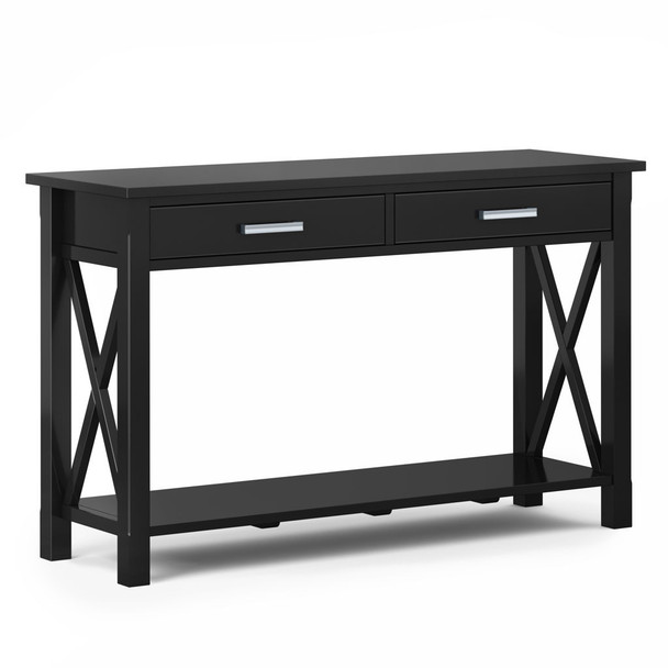 Kitchener - Console Sofa Table - Black
