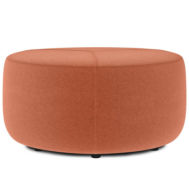 Moore - Large Ottoman - Dusty Orange