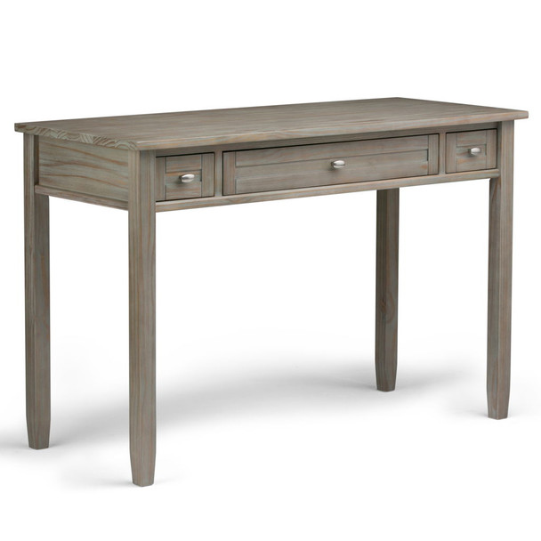 Warm Shaker - Desk - Distressed Gray