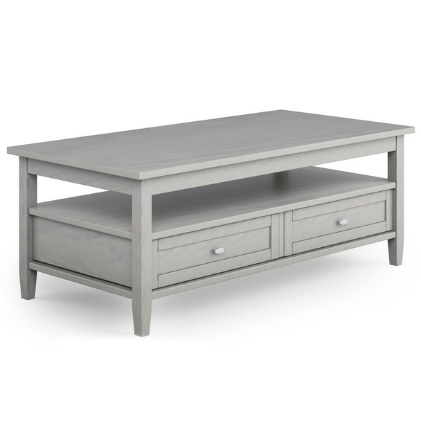 Warm Shaker - Coffee Table - Fog Gray