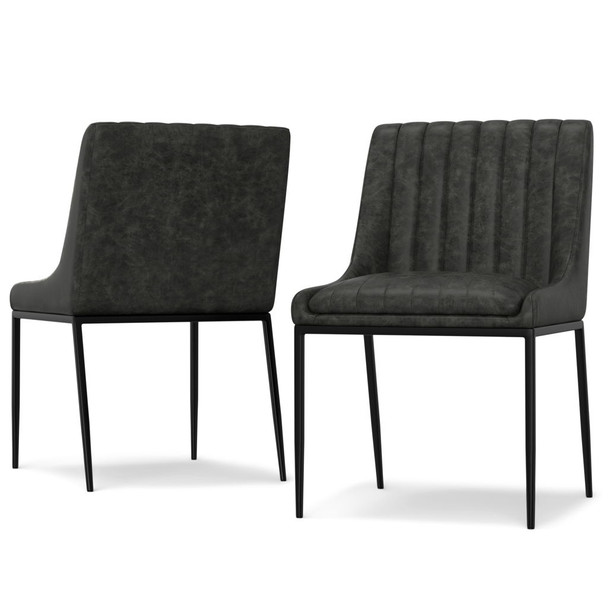 Melody - Dining Chair (Set of 2) - Gray